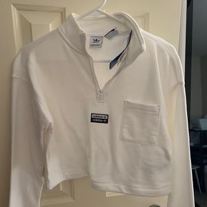 Cropped Adidas Sweatshirt